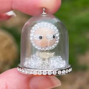 Swarovski Eliot Snow globe Pendant (Without Chain)
